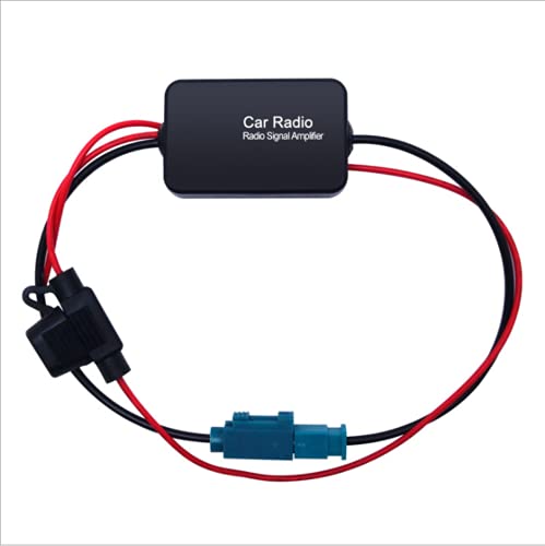 TOTMOX Auto Car Truck Antenna Fakra Aerial Radio FM AM Signal Amp Amplifier Booster