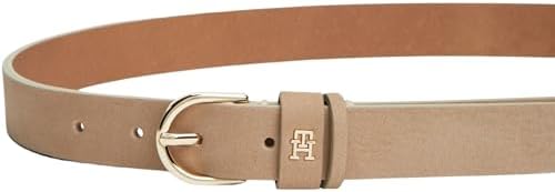 Cinturón Mujer Essential Effortless 2,5 cm de piel, Beige (Clayed Pebble), 95 cm