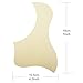 Mr.Power™ Transparent Acoustic Guitar Pickguard Droplets Or Bird Self-adhesive 41' Pick Guard PVC Protects Your Guitar Surface (Bird)