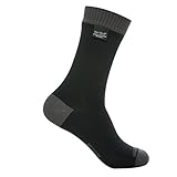 DexShell Men's Coolvent Lite Waterproof Socks, Medium, Gray