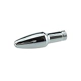 Metal Shower Enema Shower Vaginal Anal Cleaner Colonic Douche System Cleaner (Silver1)