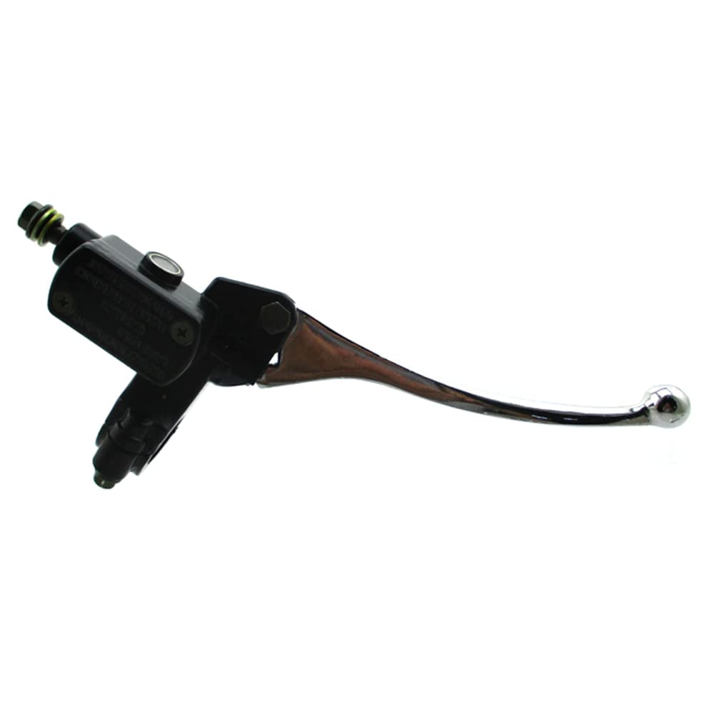 Photo 1 of DJ-Motor Black 8mm Banjo Front Right Hydraulic Brake Master Cylinder for Pit Dirt Bike ATV Taotao DB14