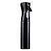 Hair Spray Bottles,Chartsea 300ML Hairdressing Spray Bottle Salon Barber Hair Tools Water Sprayer (Black)