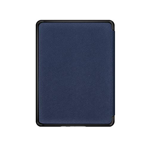 Case for Amazon All-New Kindle (10th Generation, 2019 Release) - Tuscom Premium Lightweight PU Leather Smart Cover Back Shell Protector for Amazon Kindle 10th Gen E-Reader Accessories (Dark Blue)