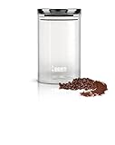 Bialetti Glass Coffee Canister with Stainless Steel