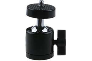 Fotga Mini Metal 360 Degree Swivel Camera Tripod Ball Head Ballhead with 1/4" Screw Mount