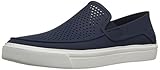 crocs Men's Citilane Roka Slip-On , Navy/White, 8 M US