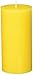 Zest Candle CPZ-085 Yellow Pillar Candle