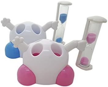 Kids Toothbrush Holder stand with sand timer