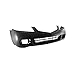 MBI AUTO - Primered, Front Bumper Cover Fascia for 2004 2005 Acura TSX 04 05, AC1000145