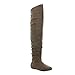 DA VICCINO TOP-01-HI Women's Slouchy Over The Knee High Boots Half Size Small