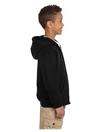 Champion Youth doble acción de seco Fleece Full cierre de cremallera Hood