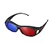 uxcell Red-Blue 3D Glasses 3D Visoin Glass for Movies 3D Print Magazines Comic Books TV Anaglyph Photos 3pcsthumb 2
