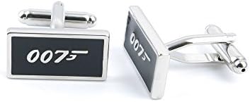 2 Pairs Cufflinks Cuff Links IVAZ0 James Bond 007 Fashion Jewelry Gift Wedding Party Shirt Mens Button Classic