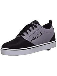 HEELYS Pro 20 (Little Kid/Big Kid/Adult) Black/Grey