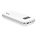 TONV 20000mah Portable Charger Power Bank with Quick Charge 3.0 (White-Silver)
