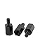 uxcell M3x8mm+6mm Male-Female Hex Nylon PCB Motherboard Spacer Standoff for FPV Drone Quadcopter, Computer & Circuit Board Black 100pcs