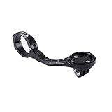 Corki Out Front Mount for Garmin Edge, Garmin Edge Mount for Garmin and Gopro Sports Action Camera,Garmin Bike Mount for Edge 130 200 500 510 520 810 820 1000 1030 (Black)