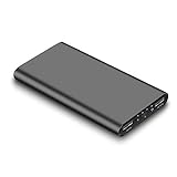Merope M20000 Power Bank 10000 mAh External Battery Portable Charger for smartphones-Gray
