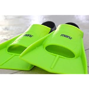 MARU Trainingsgeräte Trainingsflossen, Neon Limette/Schwarz, Size 2/3 35/36 6 Schnorchelmasken 31taKc84hOL. SS300 Kurzes Flossendesign
Hochwertiges Silikon
Widerstand und Antrieb