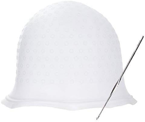 Amazon メッシュキャップ ヘアカラー 毛染め ハイライトキャップ ブリーチ 髪 シリコン素材 カラーリング 不要な染めを避ける 洗って使える 半透明 Homekirei ヘアカラーリング用品 通販