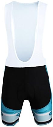 Paladin Men's Cycling Bib Shorts With Inner Padded Armor Pattern Bike Jersey Size XXXXL