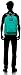 JanSport SuperBreak Spanish Teal One Size