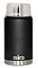 MIRA 25 oz Insulated Food Thermos for hot and cold foods - Leak-Proof Stainless Steel Container with Spoon - Black