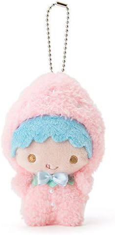 Sanrio Original Little Twin Stars Kiki Plush Figure Keychain : Strawberry