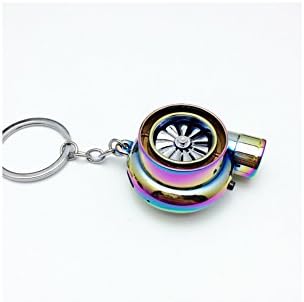 YCJUJU USB Charging Windproof LED Turbo Lighter With Keychain (Color)