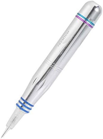 Makeup Pen Machine Digital Permanent Tattoo Eyebrow Lip Eye Liner Pen Makeup Tattoo Machine Device With Tool Head [Energy Class A]