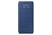 Samsung Galaxy S9+ LED View Wallet Case, Blue
