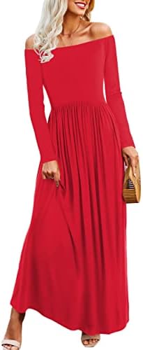 amoretu maxi dress Amoretu 100% Wool Round Neck Knitted Dress