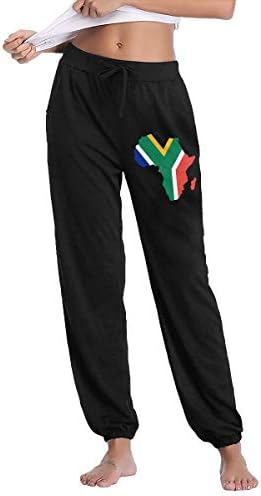 South African Flag Africa Map 