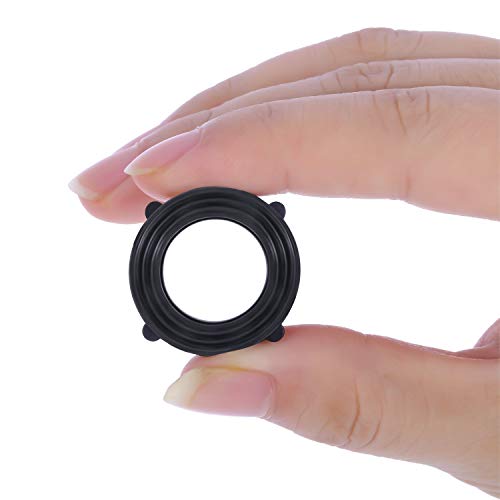 50 Pack Garden Hose Washers Rubber Washers Seals, Self Locking Tabs