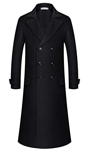 full length wool overcoat