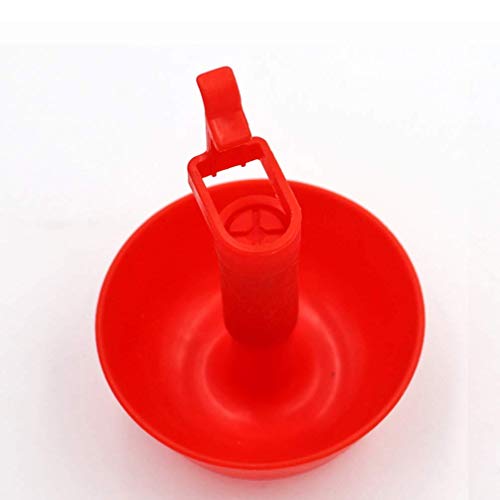 4Pcs Chicken Water Feeder - Geflügeltränke Trinkbecher Kükenfutter für Gartendekoration Vögel und Tiere – Bild 8