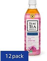 TEAS’ TEA ORGANIC UNSWEETENED ROSE GREEN 12/16.9OZ