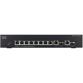 Cisco SG300-10 10-port Gigabit Managed Switch (SRW2008-K9-NA)