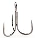 Owner American ST-36 Treble Hook (5-Pack), 3/0, Black Chrome (5636-131)