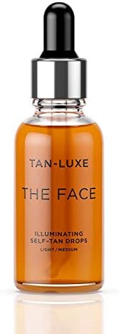 tan luxe face serum
