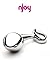 PURE Njoy Metal Butt Plug Large 4 Inch Polished Steel