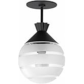 Maxim Copacabana - 1 Light Semi-Flush Mount-12.5 Inches Tall and 7.75 Inches Wide