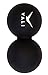 VALI Double Lacrosse Massage Ball Myofascial Trigger Point Release Peanut Tool for Mobility Training, Deep Muscle Tissue Therapy & Recovery. Ergonomic Extra Firm Roller for Spine, Lower Back, & Neck