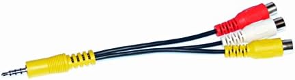 OEM Sony Audio Video AV Cable Adapter - XBR55X850C, XBR-55X850C, XBR75X857D, XBR-75X857D, XBR85X850D, XBR-85X850D