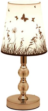 Table Lamp Nordic Crystal Table Lamps Pvc Desk Lamp Stainless Steel For Bedside Hotel Decoration Bedroom Lamp Amazon Co Uk Lighting