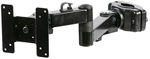 Pulse LCDPMT-TA Full Motion Double Arm TV Pole Mount Up to 10kg Screen, Up to 27"