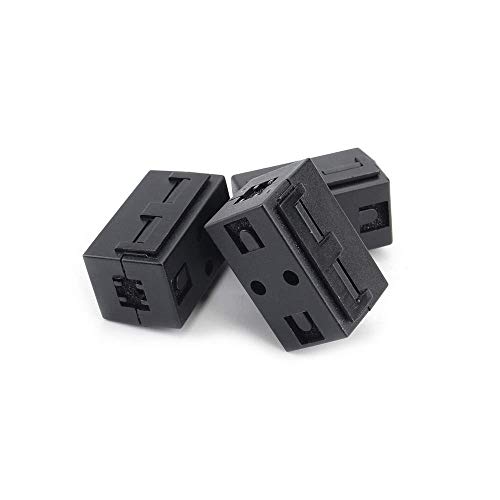 FYSETC 3D Printer 1.75 Filament Filters, Cleaner Blocks Flame Resistant Rubber Foam, Wiped Off Debris for PLA ABS PETG or Other Printing Filaments, 3Pcs Black