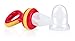 Nuby Garden Fresh Nibbler Mesh Feeder with Hygienic Cover, Colors May Vary
