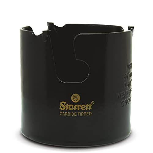 Starrett Tungsten Carbide Tipped Holesaw - MPH0258 Multi Purpose Cut TCT Hole Saw Cutter - For Wood MDF Plastics Ceramic Wall Tiles - 67mm
